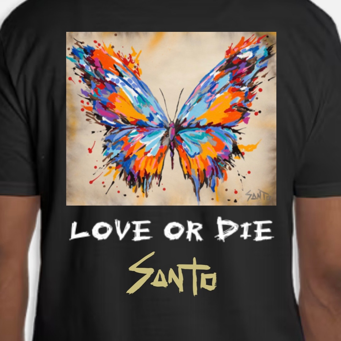 Crystal Butterfly T-Shirt