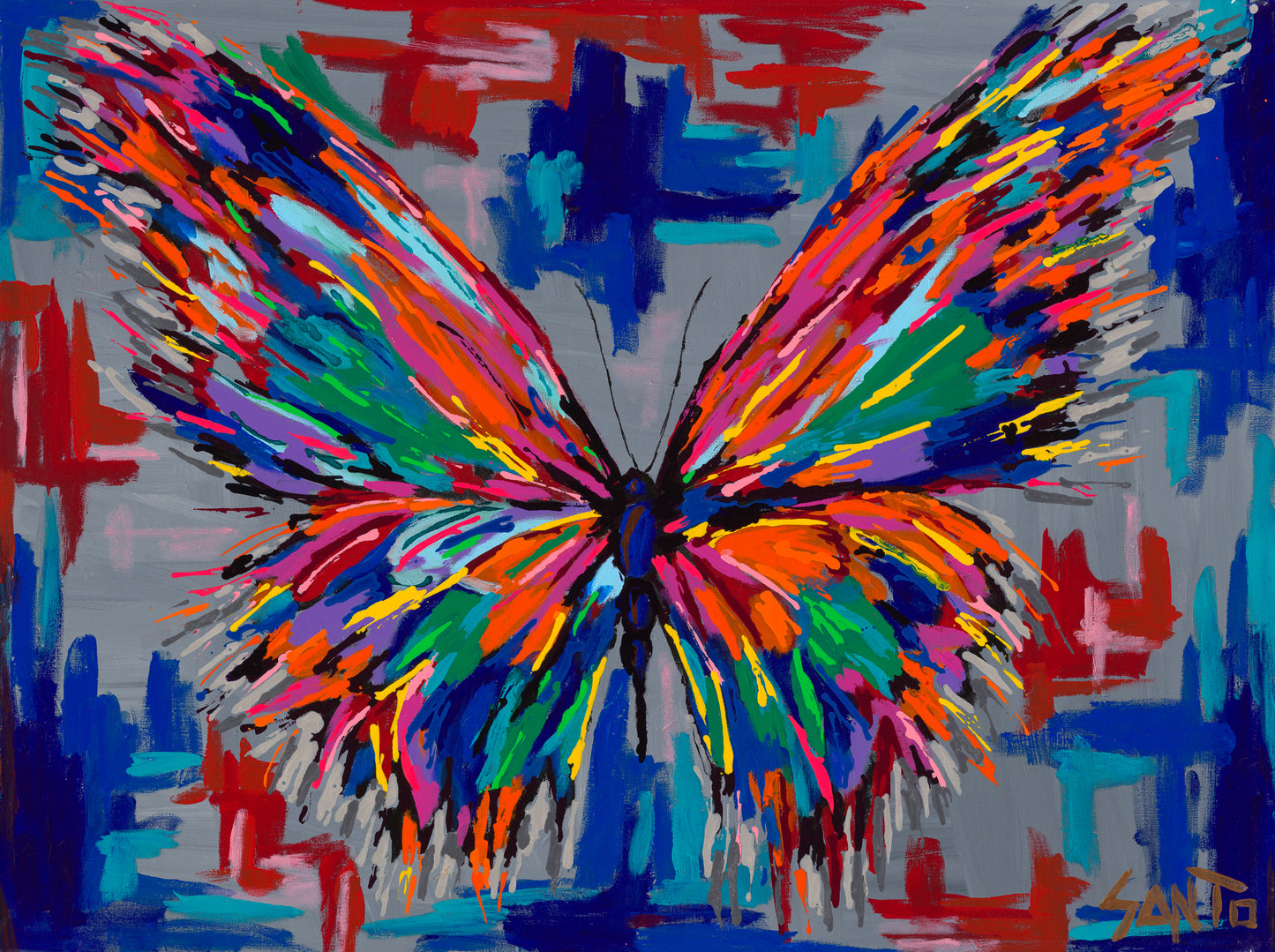 Neon Butterfly (Print)